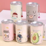 Portable Canned Wet Wipes for Children Cartoon Cleaning Cloths
