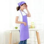 Kitchen cooking apron for chefs and waitresses with custom logo print