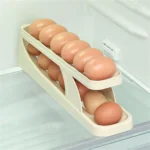 Sliding Egg Organizer Egg Storage Rack with Slide Design