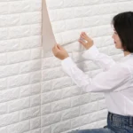 3D brick wallpaper sticker waterproof 70×77cm DIY wall decoration panel