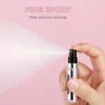 "5ml refillable perfume bottle with spray – portable travel atomizer for fragrance"