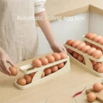 Sliding Egg Organizer Egg Storage Rack with Slide Design