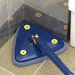 Triangle Mop with 360° Rotatable Head and Extendable Adjustable Handle