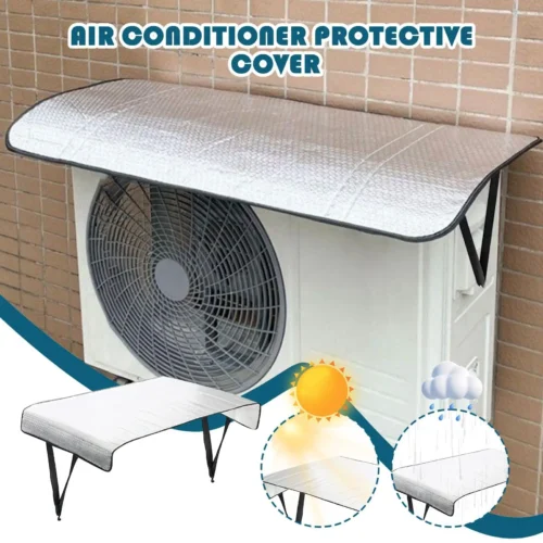 Aluminum Foil AC Outer Cover for outdoor air conditioner protection