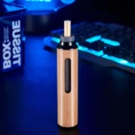 Portable Car Ashtray with LED light and smokeless design for vehicles