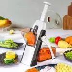 Manual vegetable slicer adjustable food chopper for kitchen use