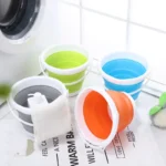 Collapsible Silicone Bucket for Camping and Outdoor Activities