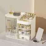 Cosmetic Storage Box Organizer for Makeup and Accessories