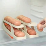 Sliding Egg Organizer Egg Storage Rack with Slide Design