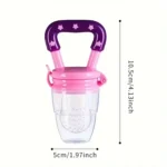 Fruit Silicone Pacifier Bites – Baby Fruit Feeder & Teether
