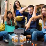 Shot Glass Dispenser Holder – 6 Glass Drink Dispenser for Parties and Bars