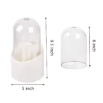 Rotating Brush Holder 360 Makeup Organizer with Lid