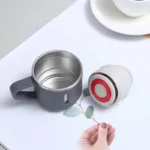Stainless Steel Flask Gift Set with Thermos and Cups