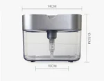 Dish Soap Dispenser with Sponge Holder for Kitchen