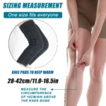 Winter Warm Knee Warmer Pair – Thermal Knee Braces & Leg Sleeves for Arthritis and Outdoor Sports