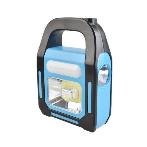 3 Color Work Light Waterproof LED Camping Lantern USB Rechargeable