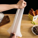 Silicone dough kneading bag flour mixer for bread, pastry, and pizza baking