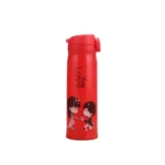 420ml Cartoon Student Water Bottle Cute Portable Leakproof Kids Bottle