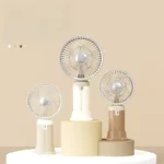 Small Fan Chargeable – Portable Mini Electric Fan with 3 Speeds