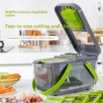 "22-Piece Slicer Set multifunctional vegetable and fruit cutter with blades and storage box"
