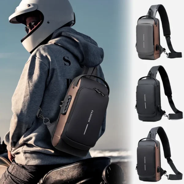 Anti-theft Cross Body Bag