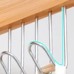 1PC Wood Hanger Multi-Functional Wooden Storage Rack
