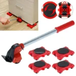 Furniture Mover Tool Set with Roller and Lifte