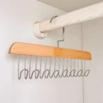 1PC Wood Hanger Multi-Functional Wooden Storage Rack