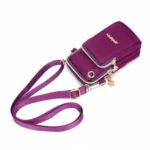 Trendy Women Shoulder Bag – Lightweight Small Cell Phone Handbag, Purse & Sports Pouch for Daily Use