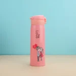 420ml Cartoon Student Water Bottle Cute Portable Leakproof Kids Bottle