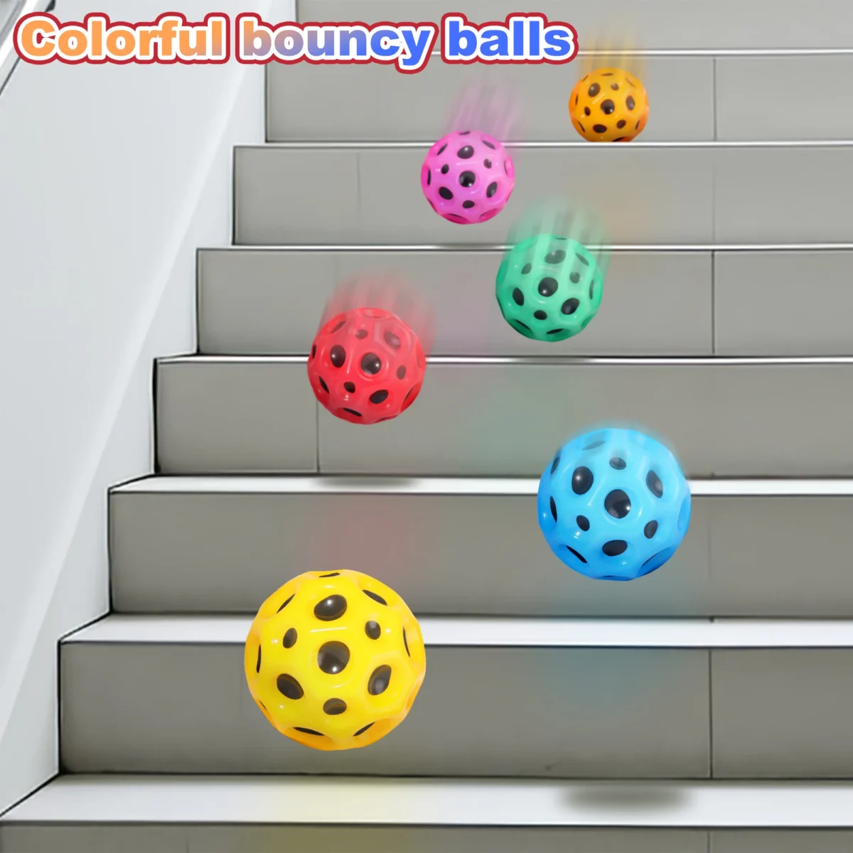 Bouncing Ball – Super High Bounce Interactive Indoor & Outdoor Toy