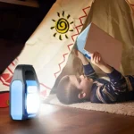 3 Color Work Light Waterproof LED Camping Lantern USB Rechargeable