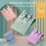 4 Pcs Nail Clipper Manicure Set – Stainless Steel Nail Cutter & Pedicure Tools - Image 4