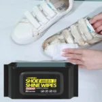 80 Pcs Shoe Wipes – Portable Sneakers Cleaner Disposable Cloth for White Shoes