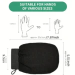 1PC Deep Exfoliating Glove Viscose Fiber Body Scrub