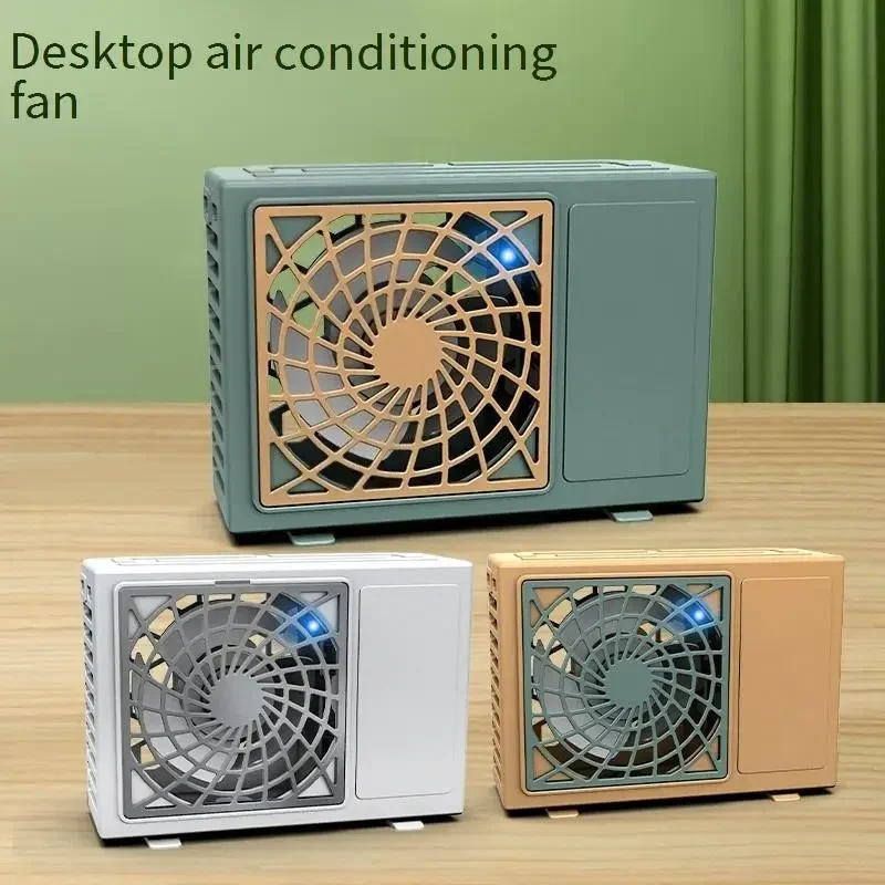 Mini AC Small Fan USB Rechargeable Desk Fan