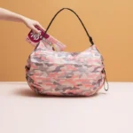 Foldable Storage Bag with Handle Large Capacity Travel Handbag