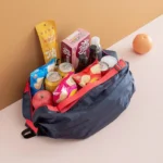 Foldable Storage Bag with Handle Large Capacity Travel Handbag