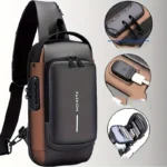 Anti-theft Cross Body Bag Durable Oxford Fabric