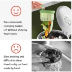 Cactus Sink Drain Filter Automatic Kitchen Strainer
