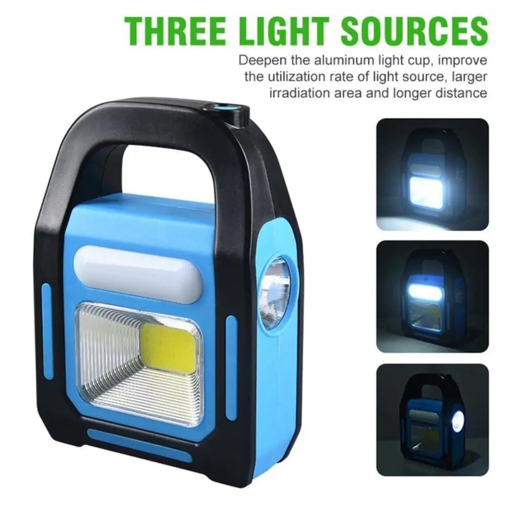 3 Color Work Light Waterproof LED Camping Lantern 3 Color Work Light Waterproof LED Camping Lantern USB Rechargeable