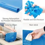 Silicone Roti Mat – Non-Stick Baking & Dough Kneading Mat - Image 2