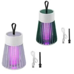 Electric Shock Mosquito Killer Lamp UV Light Trap Portable LED Zapper