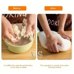 Silicone dough kneading bag flour mixer for bread, pastry, and pizza baking