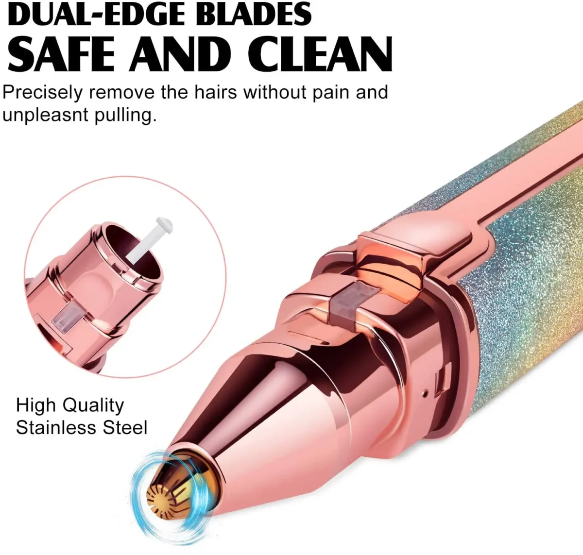 2-in-1 Eyebrow Trimmer for Women