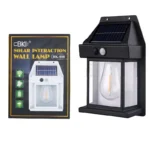 Solar Motion Sensor Wall Lamp – Waterproof Outdoor LED Garden Light with 3 Lighting Modes