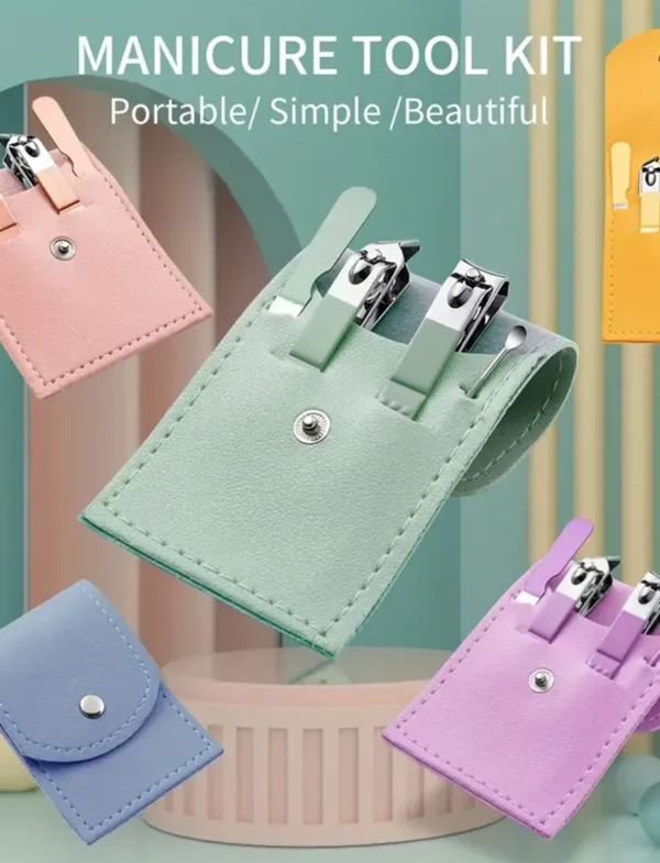 4 Pcs/Set Nail Clipper Manicure Set