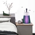 Electric Shock Mosquito Killer Lamp UV Light Trap Portable LED Zapper