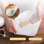 Silicone dough kneading bag flour mixer for bread, pastry, and pizza baking