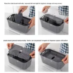 "22-Piece Slicer Set multifunctional vegetable and fruit cutter with blades and storage box"